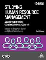 Studying Human Resource Management: A Guide to the Study